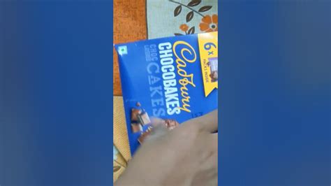 Unboxing Cadbury Chocobakes Cakes 😍 Shorts Unboxing Cadbury Cadburychocobakes Cake Amazon