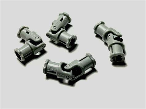 Lego Technic Universal Joint L Connector X Light Bluish Grey