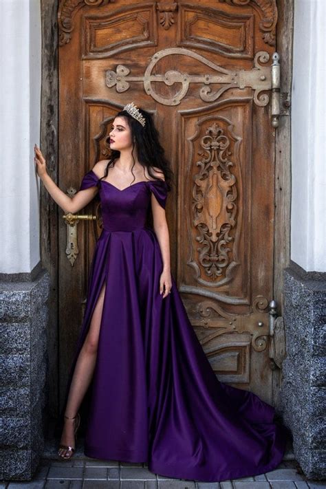 Dark Purple Prom Dress