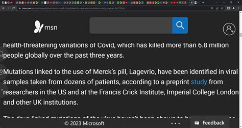 URGENT: Molnupiravir (Lagevrio) made by Merck is driving mutations of ...