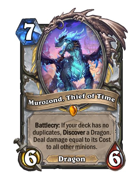 Murozond Thief Of Time New Hearthstone Wiki