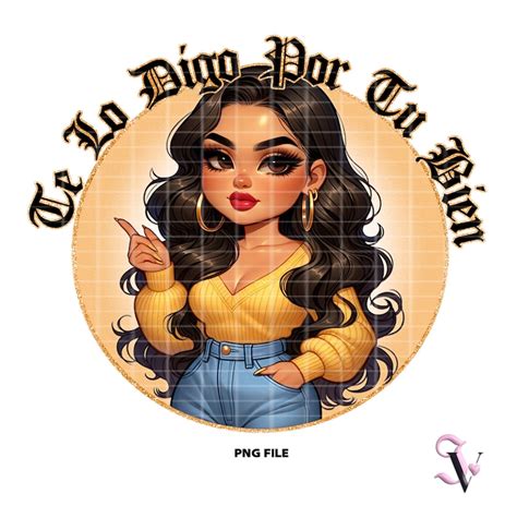 Latina Mom Sayings Bundle Chicana Mom Chibi Style Mothers Day Shirt Png For Dtf Iron On Print