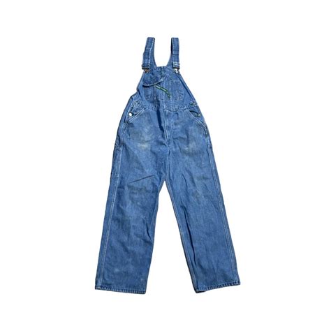 Vintage Key Imperial Bib Overalls Size X Blue Den Gem