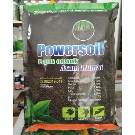 Jual Pupuk Organik ASAM HUMAT POWERSOIL Isi 500gr Dari Mitra Merdeka