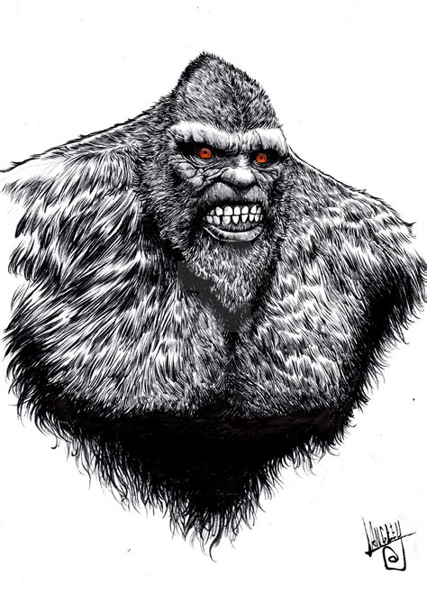 Bigfoot By Shawn Langley On Deviantart