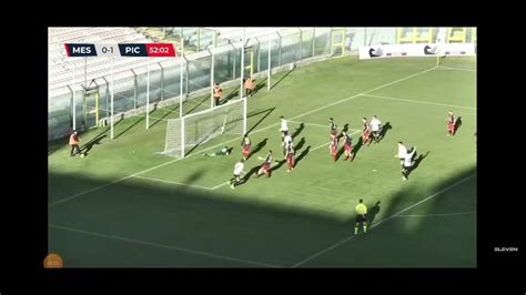 Messina Vs Picerno 1 1 Serie C Seriectv It Highlights YouTube