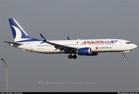 TC LAG AnadoluJet Boeing 737 8 MAX Photo by Savaş binici ID 1364150