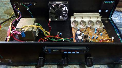 200 Watt Stereo Amplifier Assemble Youtube