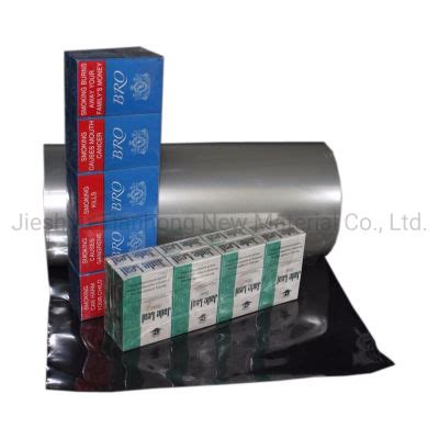 Transparent PVC Heat Sealable Packaging Film For Naked Cigarette Box