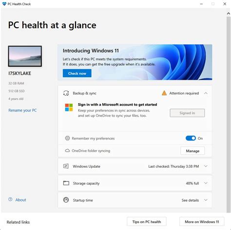 Windows 11 Health Check Details Ed Tittel