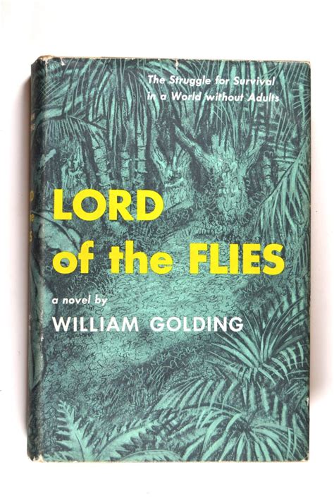 Lord Of The Flies By Golding William Near Fine Hardcover 1955 1st