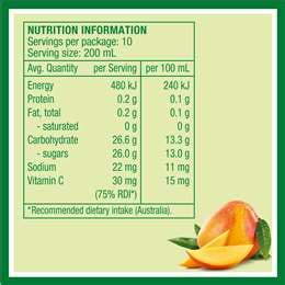 Golden Circle Fruit Drinks Mango Nectar L Woolworths