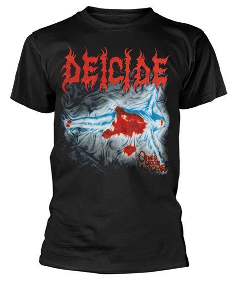 Deicide Once Upon The Cross Black T Shirt