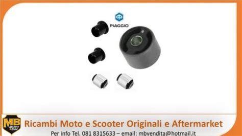 KIT SUPPORTO MOTORE SILENT BLOCK PIAGGIO BEVERLY 125 200 250 300