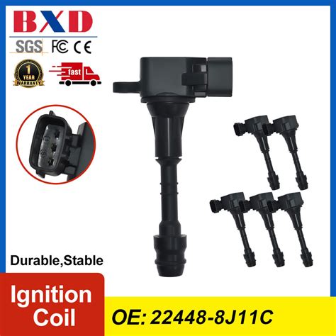 1 6PCS Ignition Coil 22448 8J11C 224488J11C For Infiniti I35 QX4