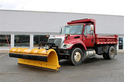 Used 2003 International 4300 Dump Truck with Snow Plow For Sale (Sold) | Chicago Motor Cars ...