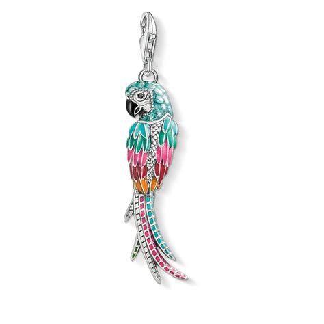 Pendentif Charm Perroquet Charm Club Thomas Sabo Charms Thomas