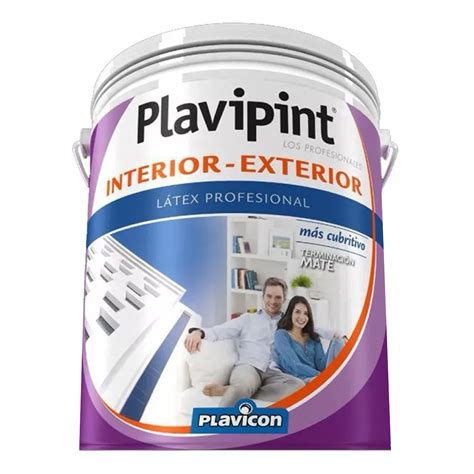 Plavipint Latex Interior Exterior 4 Lts Iacono Tienda Virtual