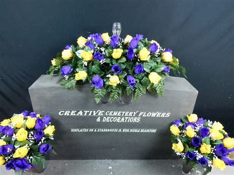 Color Changing Solar Light Deluxe Headstone Tombstone Saddle Etsy