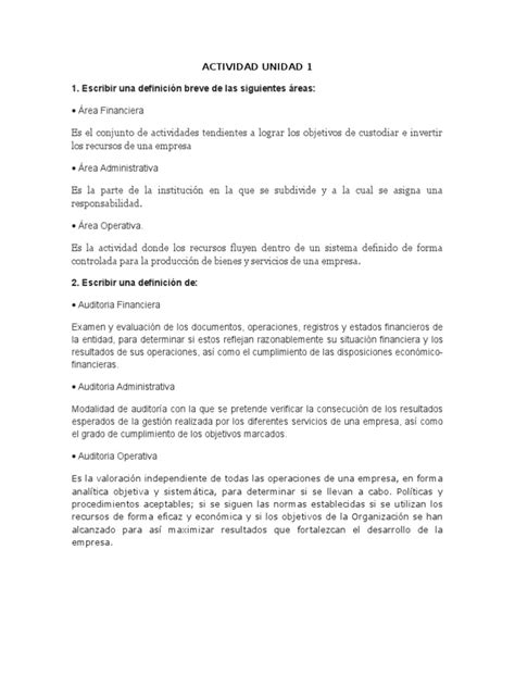 Pdf Actividad Unidad Auditoria Dokumen Tips