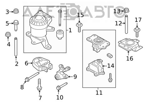 Подушка двигателя правая Ford Fusion mk5 17-20 2.0Т HG9Z6038A артикул ...