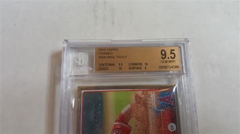 Dodger Penguin Bgs Submission Result Number Ten Topps Mike