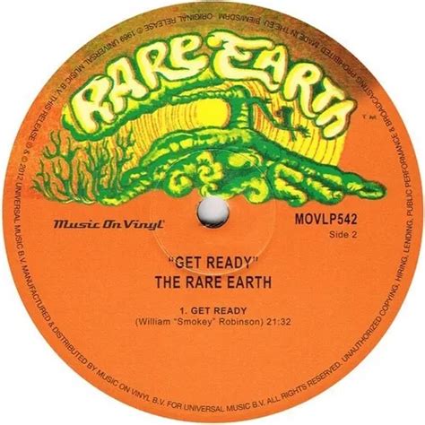 Rare Earth Get Ready Vinilo Musicovinyl Mercadolibre