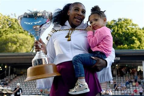 Serena Williams takes daughter, Olympia 3, to first tennis lesson - TheGrio