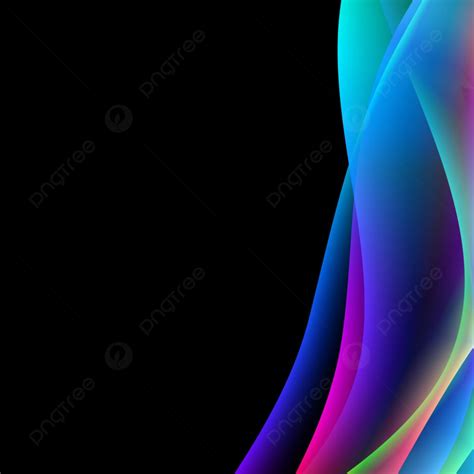 Vector Waves Wave Wavy Border Background Place Curve Transparent