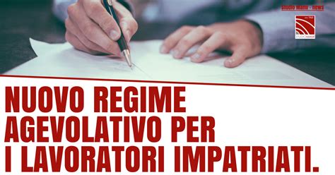 Regime Lavoratori Impatriati Cosa Cambia Dal Studio Mami