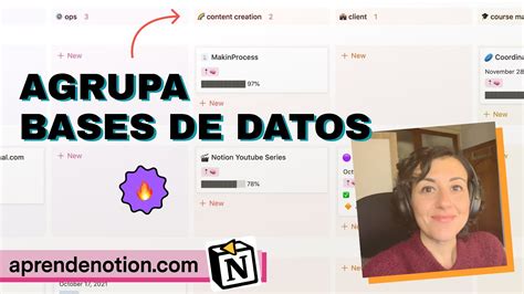 Nuevo En Notion Agrupa Bases De Datos Youtube