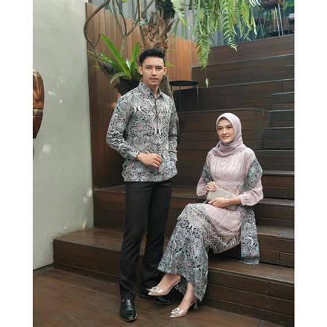 Jual BATIK COUPLE MAHESWARI TERMURAH TERBARU ADA SELENDANG TERSEDIA