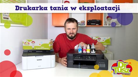 Drukarka Tania W Eksploatacji Brother DCP T520W Oraz Brother HL 1110E