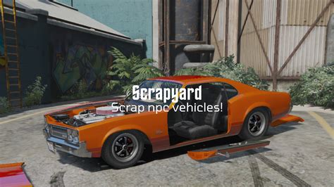 Scrapyard Scrap Npc Vehicles Esx Qb Ox Fivem Releases Cfx Re