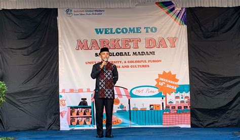 Kemeriahan Market Day Art Day Dan Puncak Proyek P Di Sma Global