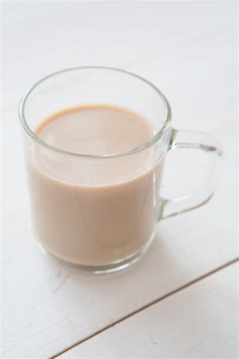 Glass Mug Of Hot Cocoa Coffee Drink Stock Photo Image Of Drink Cacao