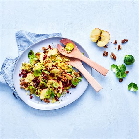 Rosenkohl Couscous Salat Mit Granatapfel ALDI Rezeptwelt