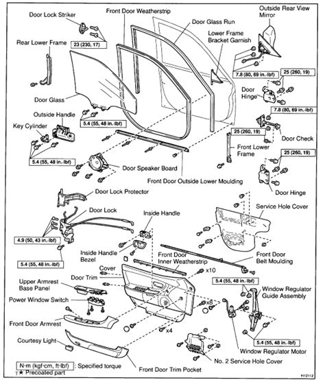 Toyota Tacoma Door Latch Assembly