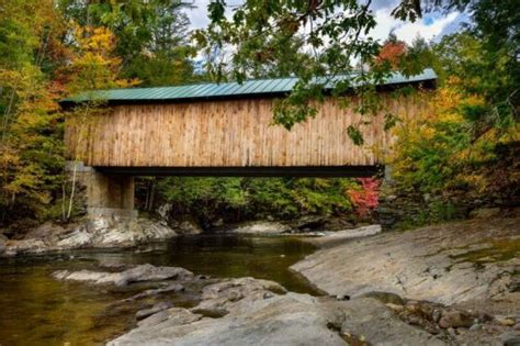 74 Best Covered Bridges In Vermont Map Included