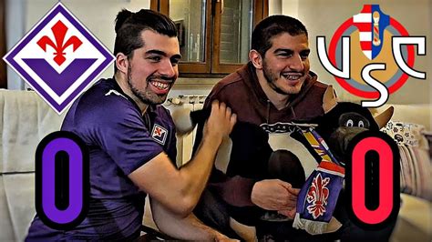 LIVE REACTION FIORENTINA CREMONESE 0 0 SIAMO IN FINALEEEE