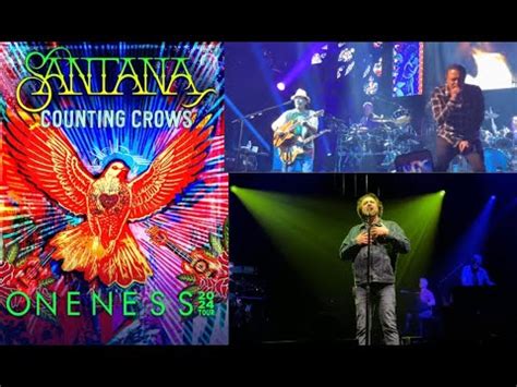 Santana With Counting Crows Oneness Tour Announced Youtube