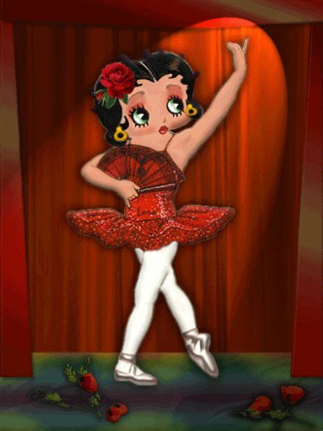 Betty Boop Superbe Danseuse Betty Boop Danseuse