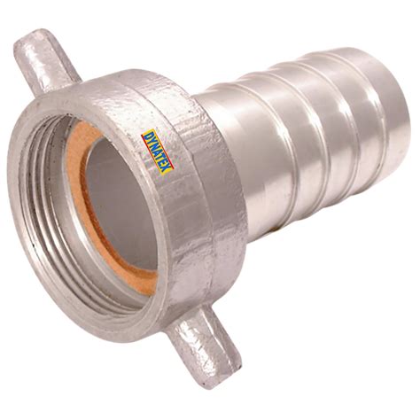 2 Inch Bsp Coupling Water Pump Female Hose Tail Connector 50mm Suction Layflat Dynatex