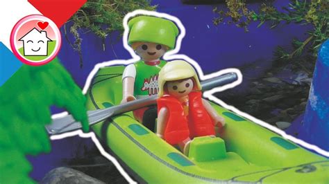 Playmobil en français La visite en Kayak La famille Hauser film