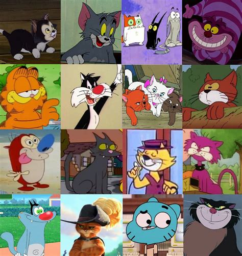 Which of these cartoon cats that you would like to have as you ...