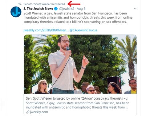 Tsce 9d California State Senator Scott Wiener And His Weaponized