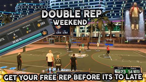 NBA 2K17 DOUBLE REP DOUBLE REP WEEKEND EASIEST TIME TO REP UP