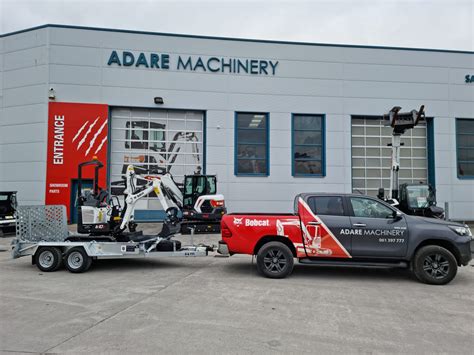 Bobcat E Z Micro Digger Heads To Waterford Adare Machinery