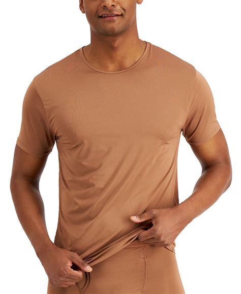 Alfani Air Mesh Undershirt Brown Cheapundies