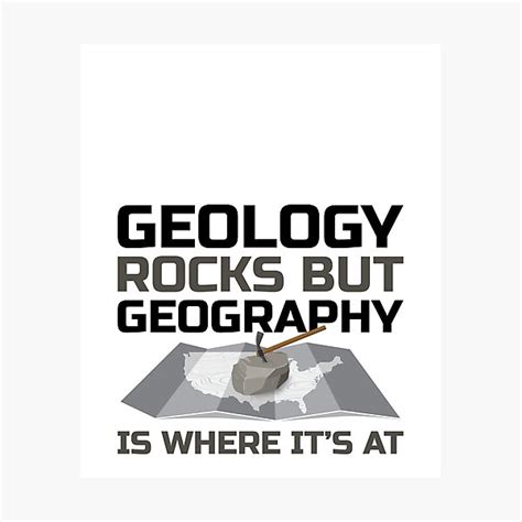 Lámina fotográfica Rocas de la geología pero la geografía está donde